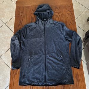 lululemon athletica Men's Zip Up Sweater - Dark Gray